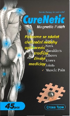 CureNetic magnetický tejp, Cross typ, 45 ks/balení