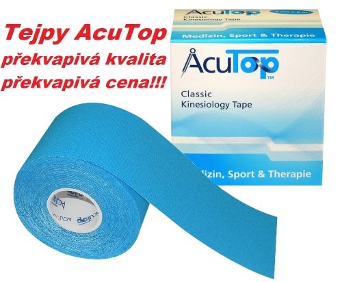 AcuTop Tejp 5cm x 5m, modrý