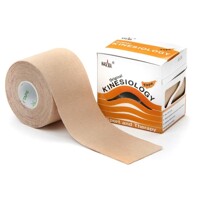 tejpovací páska NASARA Tejp Kinesio Tape 5cm x 5m béžový