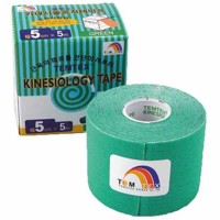 Tejpy TEMTEX tejpovací páska Tejp Kinesio Tape 5cm x 5m zelený
