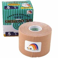 Tejpy TEMTEX tejpovací páska Tejp Kinesio Tape 5cm x 5m sada 6 ks