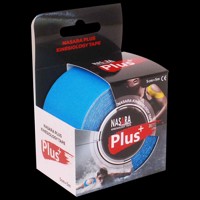 tejpovací páska NASARA PLUS Tejp Kinesio Tape 5cm x 5m modrý