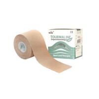 NASARA®  Tejpy s Turmalínem -  Tourmaline  5cm x 5m, béžový