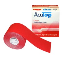 AcuTop Acu Top Tejp Kinesio Tape 5cm x 5m červený tejpovací páska 