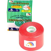 Tejpy TEMTEX tejpovací páska Tejp Kinesio Tape 5cm x 5m červený