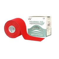 NASARA®  Tejpy s Turmalínem -  Tourmaline  5cm x 5m, červený